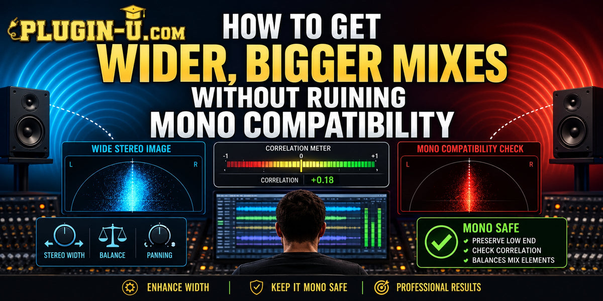 How to Get Wider, Bigger Mixes Without Ruining Mono Compatibility
