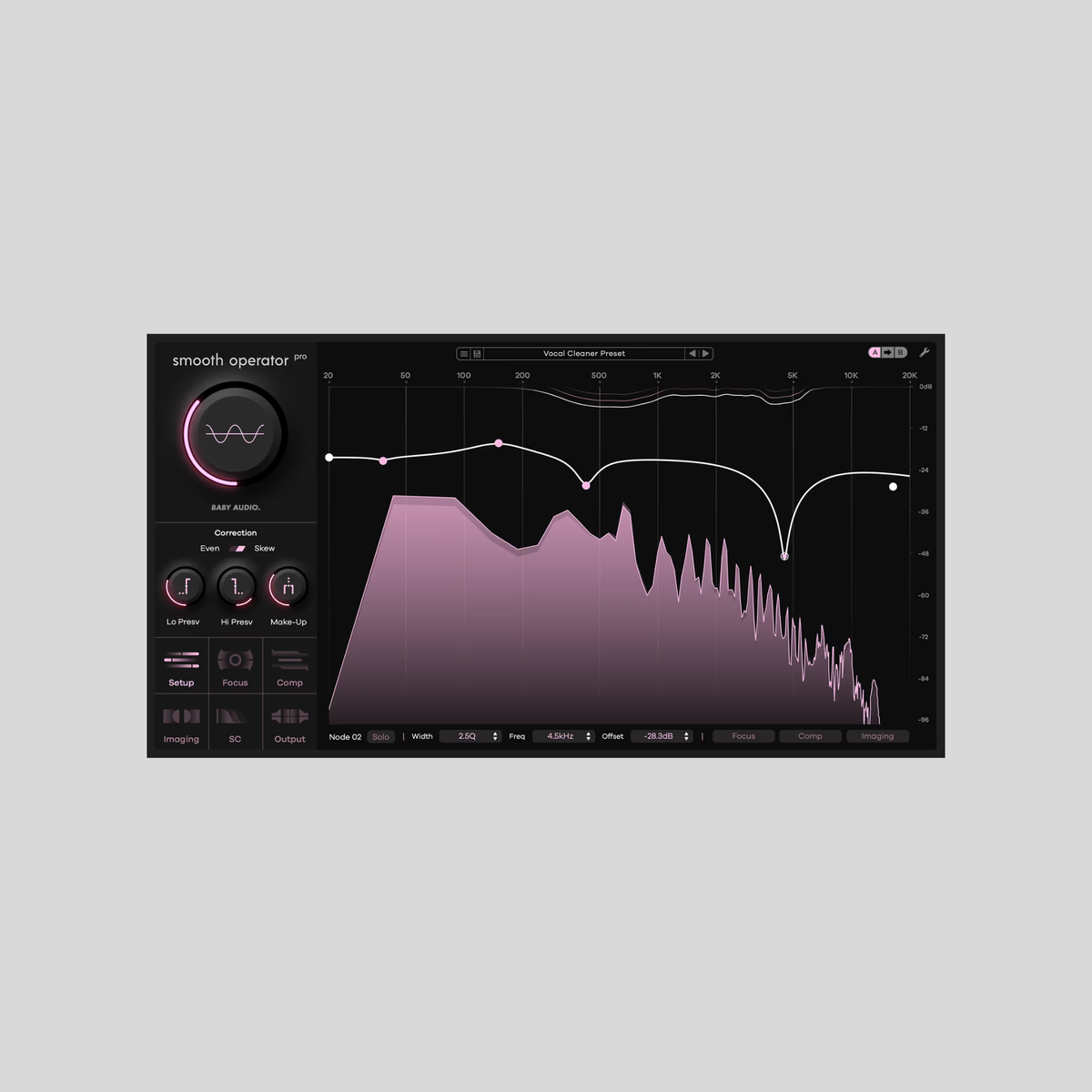 Baby Audio Smooth Operator Pro spectral processor plugin